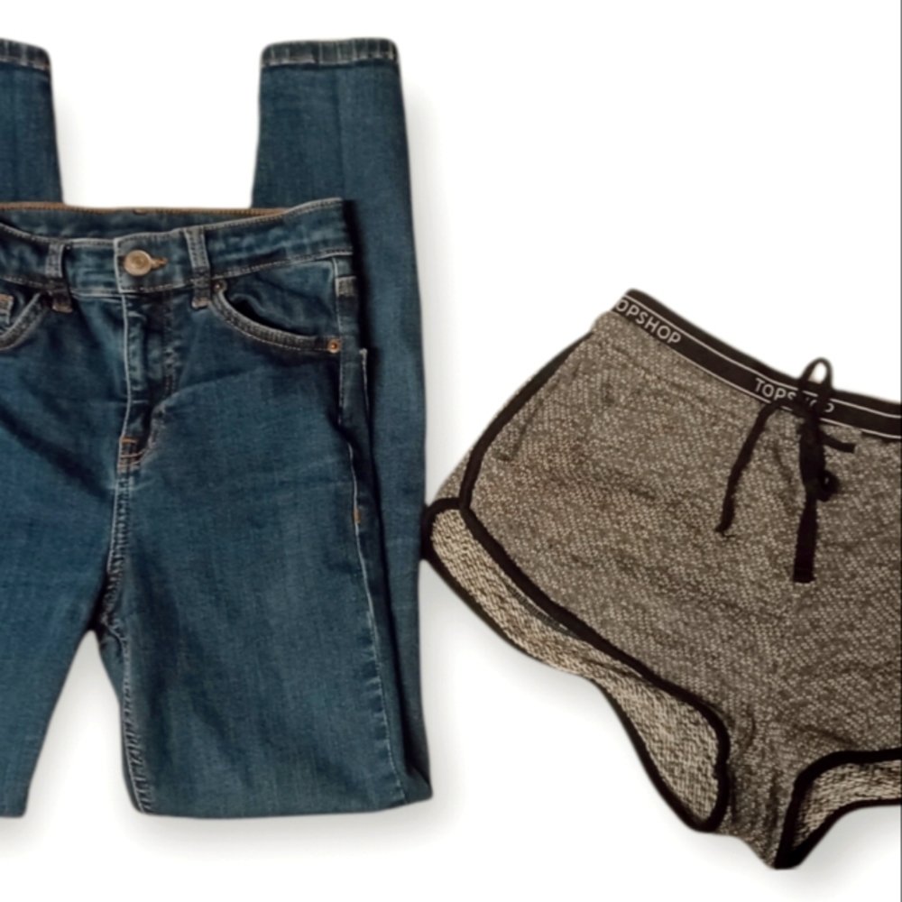 Bundle of 2 Topshop Moto bottoms